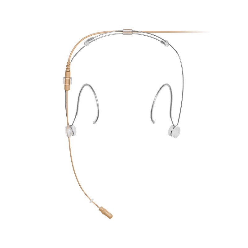 DH5T/O-MTQG - Mikrofon nagłowny Duraplex, dookólny, złącze MTQG, kolor cielisty